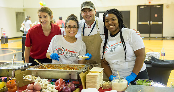 Aramark helps build strong families